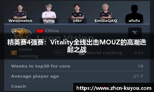 精英赛4强赛：Vitality全线出击MOUZ的高潮迭起之战